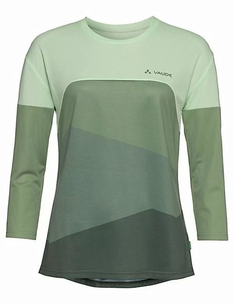 VAUDE T-Shirt Women's Moab LS T-Shirt V (1-tlg) Green Shape günstig online kaufen