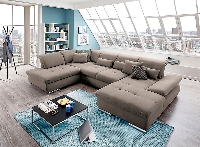 set one by Musterring Wohnlandschaft »SO 4100 komfortable Federkernunterfed günstig online kaufen