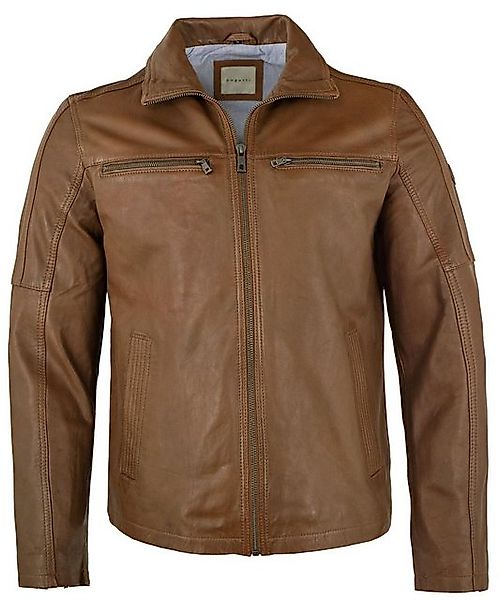 bugatti Lederjacke BU-111 Bugatti - Herren Lederjacke Lammnappa dunkel cogn günstig online kaufen