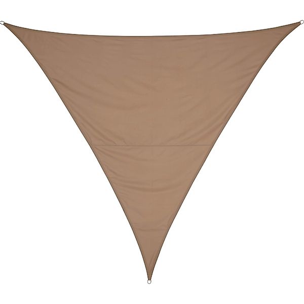 Sonnensegel Neptun Beach Dreieck 360 cm x 360 cm x 360 cm Khaki günstig online kaufen