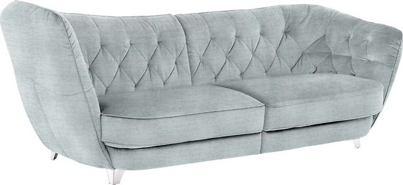 Leonique Big-Sofa "Retro", stylischer Hochlehner günstig online kaufen