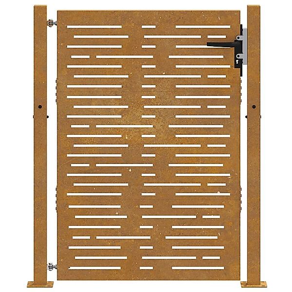 vidaXL Gartentor Gartentor 105x130 cm Cortenstahl günstig online kaufen