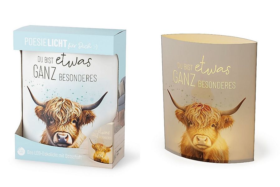 La Vida LED Nachtlicht Deko Lampe Leuchte Batterie Poesielicht für Dich la günstig online kaufen