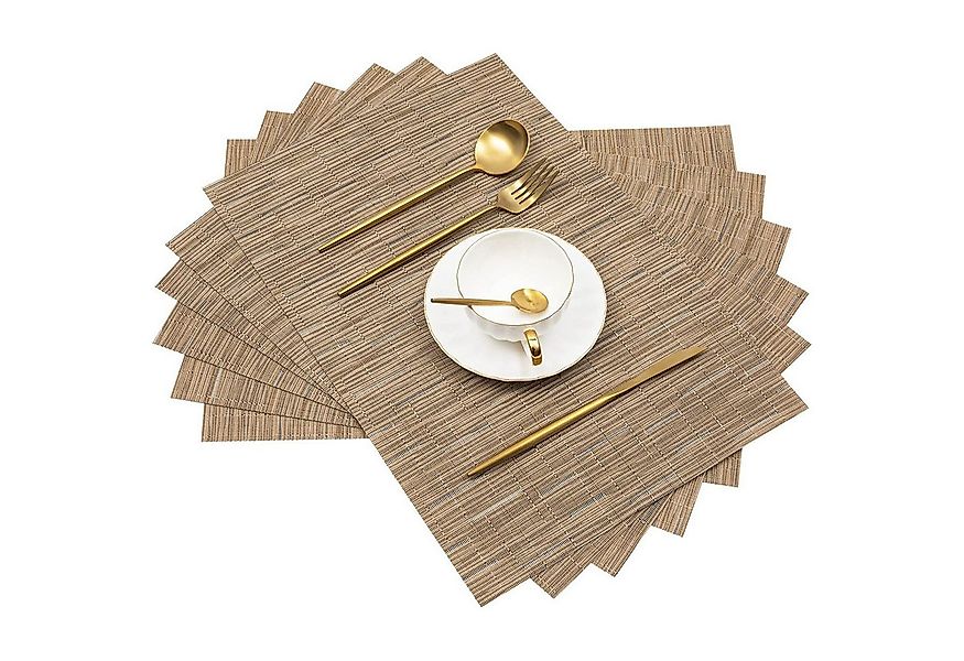 REDOM Platzset 6er Set abwaschbar Tischset Tischuntersetzer, (Platzdeckchen günstig online kaufen