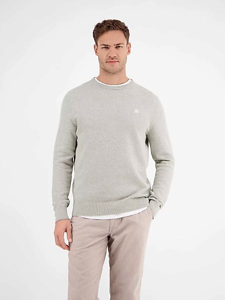 LERROS Strickpullover, mit Logo Stickerei günstig online kaufen