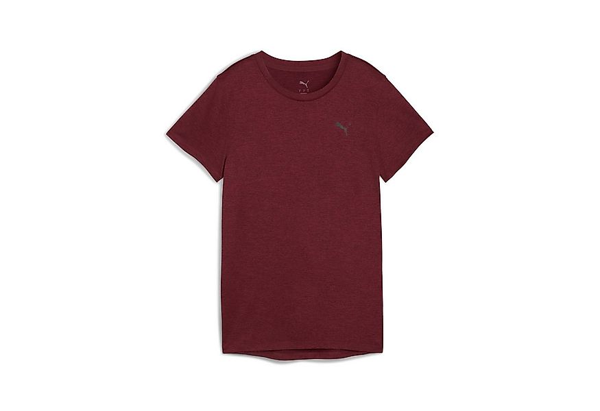 PUMA Trainingsshirt W TAD ESSENTIAL HEATHER TEE gerade Passform mit Seitens günstig online kaufen