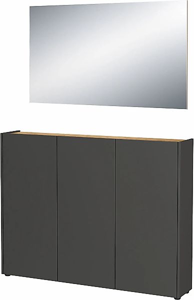 GERMANIA Garderoben-Set "GW-Libbiano", (2 St.), 2 tlg. Set mit Spiegel günstig online kaufen