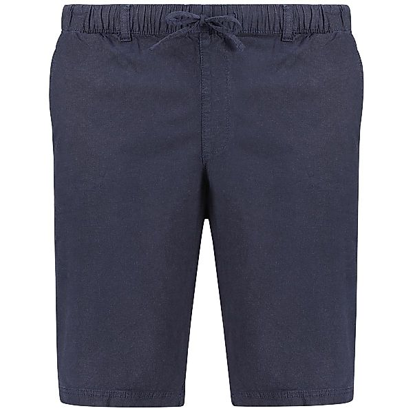 North Chino-Shorts aus Leinenmischung, mit Dehnbund Farbe blau Größe: 6XL günstig online kaufen