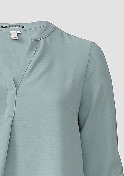 QS Langarmbluse Tunikabluse mit Ärmeln zum Krempeln günstig online kaufen