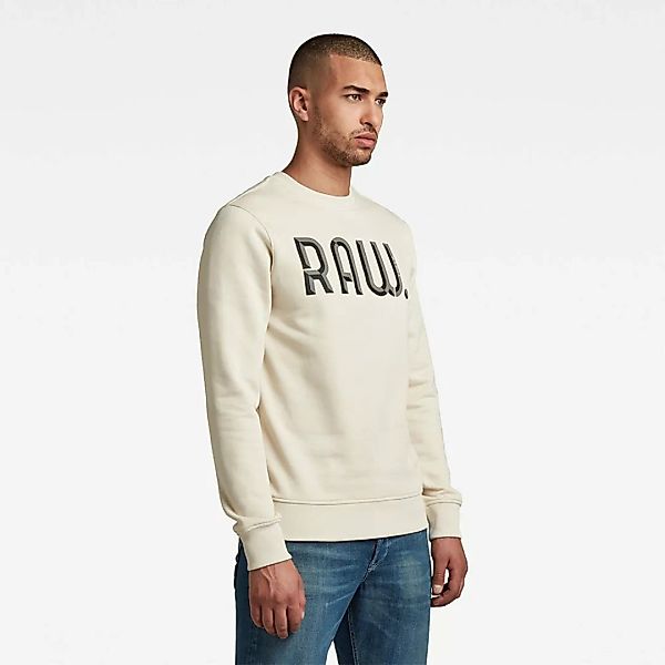 G-star 3d Raw Sweatshirt XL Whitebait günstig online kaufen