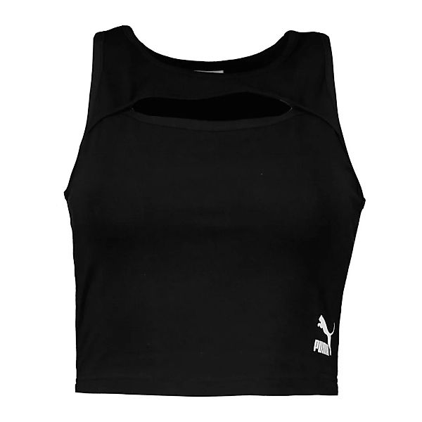 Puma Select Classics Cut-out Ärmelloses T-shirt S Puma Black günstig online kaufen