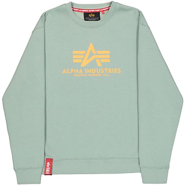 Alpha Industries  Sweatshirt Basic Sweatshirt BL - frost green günstig online kaufen