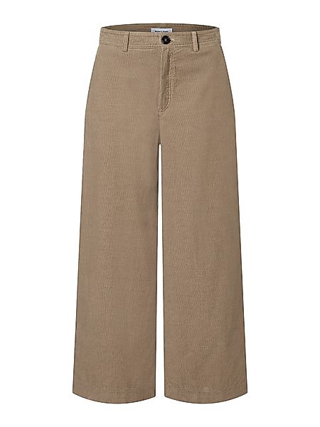 MORE&MORE Culotte weite, verkürzte Baumwollfeincordhose günstig online kaufen