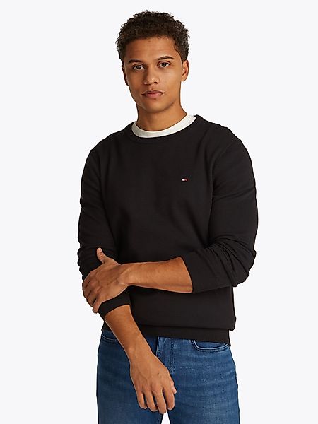 Tommy Hilfiger Rundhalspullover ESSENTIAL COTTON CREW günstig online kaufen