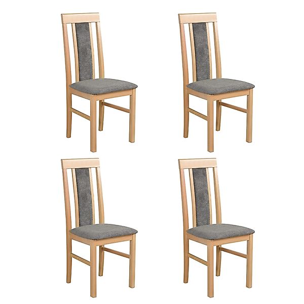 MOEBLO Stuhl ELIONA 2 (Eleganter Massivholz-Stuh günstig online kaufen