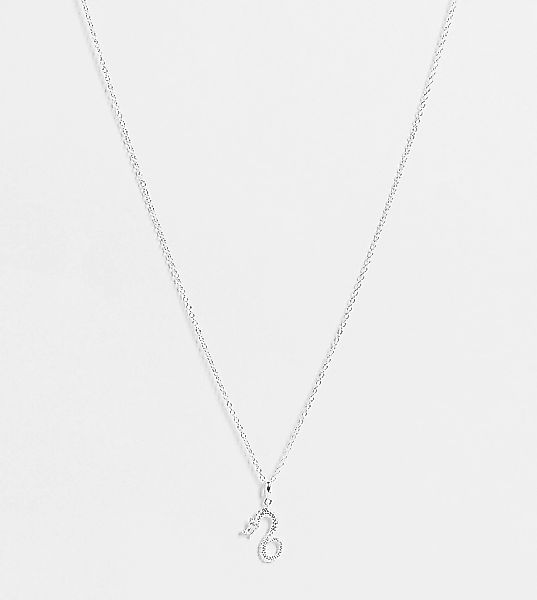 ASOS DESIGN – Halskette aus Sterlingsilber mit Drachenanhänger günstig online kaufen