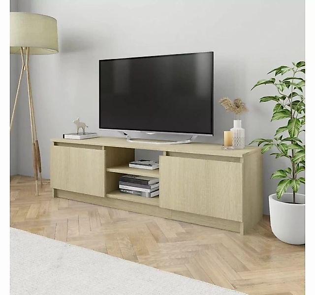 furnicato TV-Schrank Sonoma-Eiche 120×30×35,5 cm Holzwerkstoff günstig online kaufen