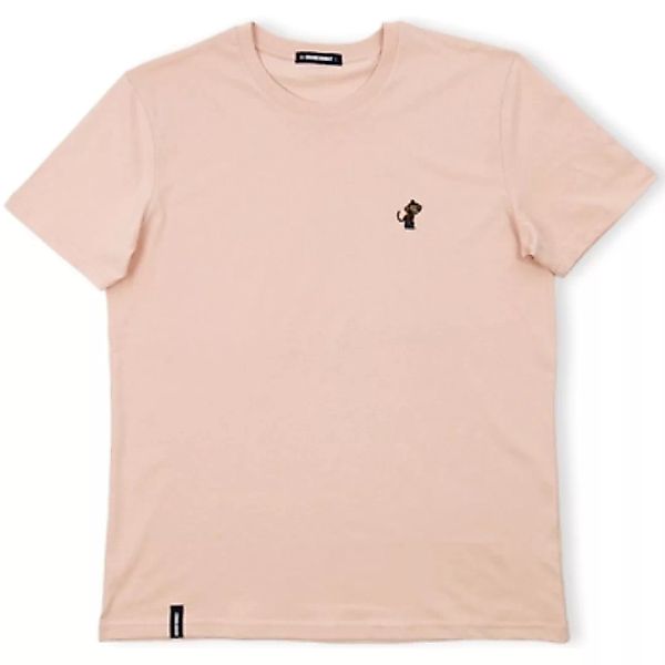 Organic Monkey  T-Shirts & Poloshirts Ay Caramba T-Shirt - Salmon günstig online kaufen