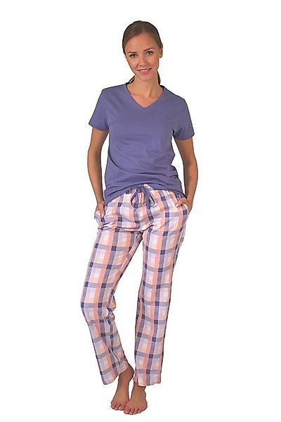 Consult-Tex Pyjama Damen Pyjama Schlafanzug SUN9 (Spar-Set) Lange Hose günstig online kaufen