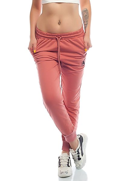 Bongual Sweathose Loungehose Jogginghose mit Logostickerei günstig online kaufen