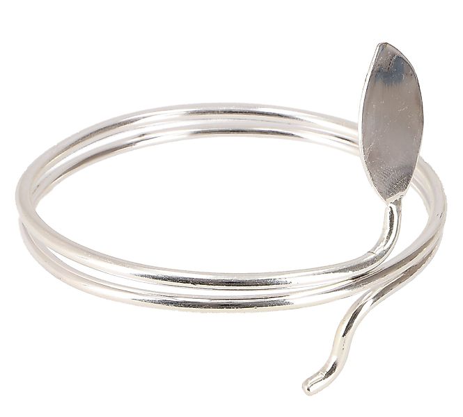 Guru-Shop Armreif Silber Swirl, Arm Manschette, günstig online kaufen