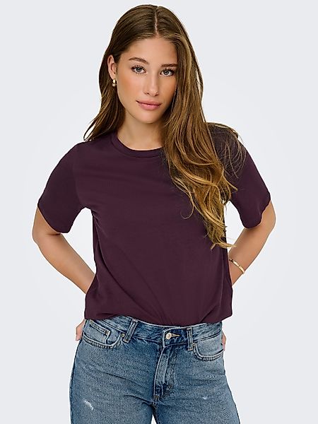 ONLY Kurzarmshirt "ONLONLY S/S TEE JRS NOOS" regular fit, casual, Single Je günstig online kaufen