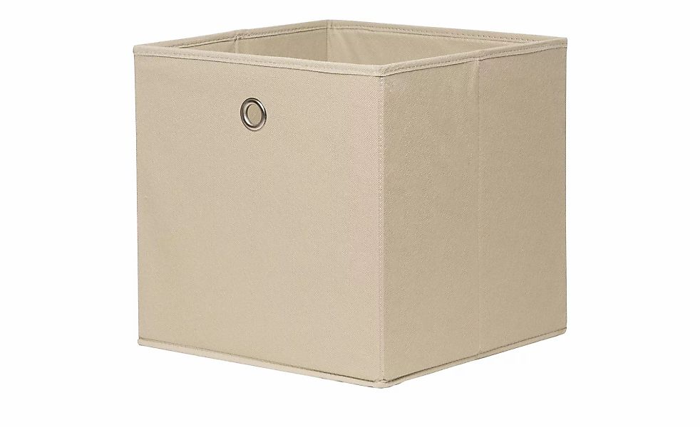 Faltbox   ¦ beige ¦ Polypropylen ¦ Maße (cm): B: 32 H: 32 T: 32.0 Aufbewahr günstig online kaufen