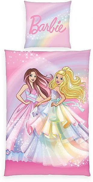 Barbie Bettwäsche "Barbie" 2 Stk. tlg. Wendebettwäsche günstig online kaufen