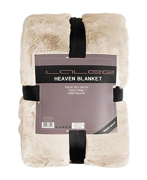 150x200 Kuscheldecke HEAVEN HEB 800 von Lalee beige günstig online kaufen