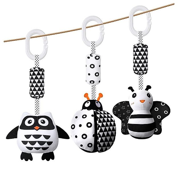 FOUORTUNATE-BEE Kinderwagenkette Kinderwagen Spielzeug, 3Pcs hängendes Rass günstig online kaufen