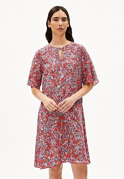 Armedangels Jerseykleid MAAERHA MOSAIC LINO Webkleid aus Leinen-Mix (Regula günstig online kaufen