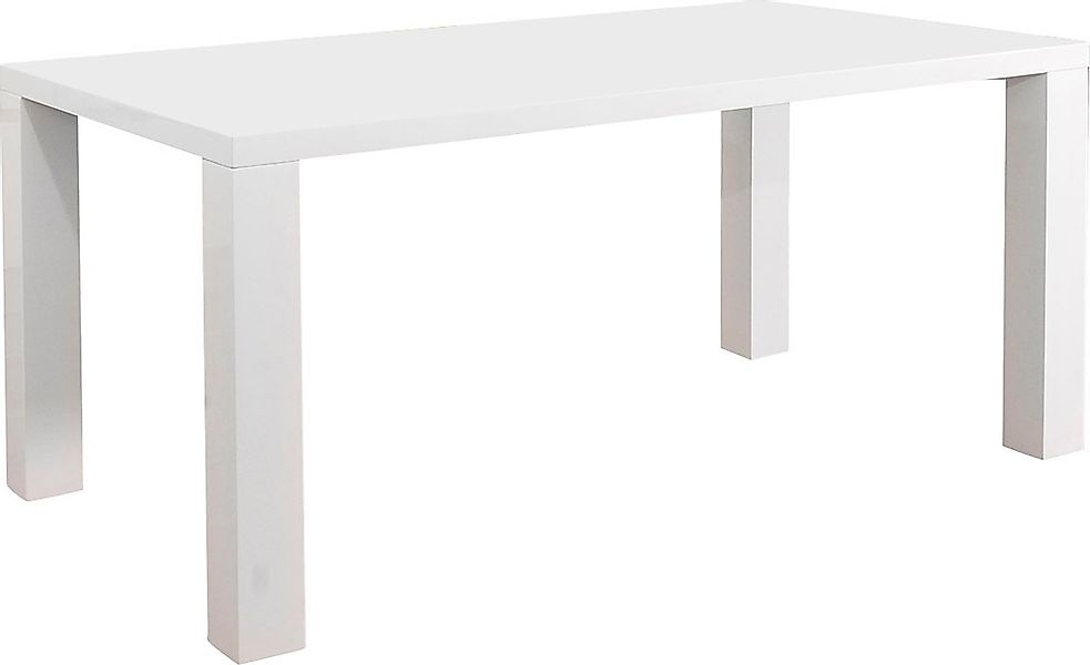 SalesFever Esstisch "Esbjerg - Stilvoller Esszimmertisch", Eleganter Hochgl günstig online kaufen