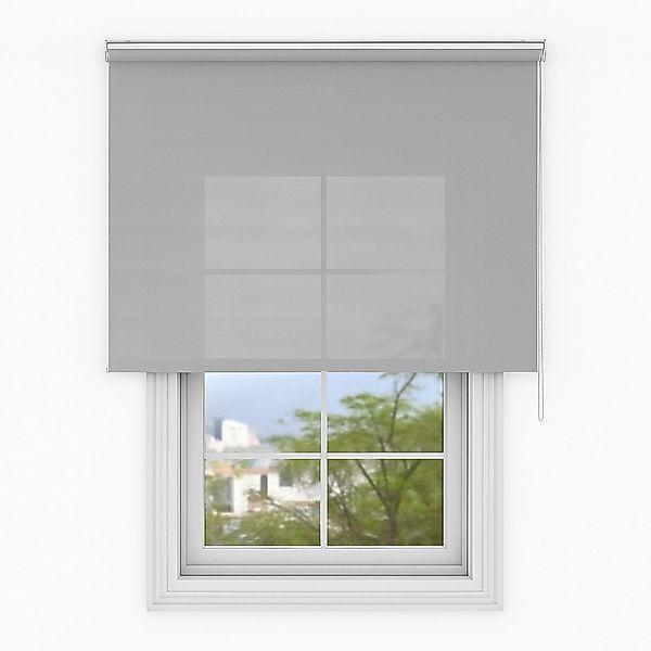 Deco-Raum Tageslicht-Rollo Bohren Basic GL 45 cm x 150 cm Grau günstig online kaufen