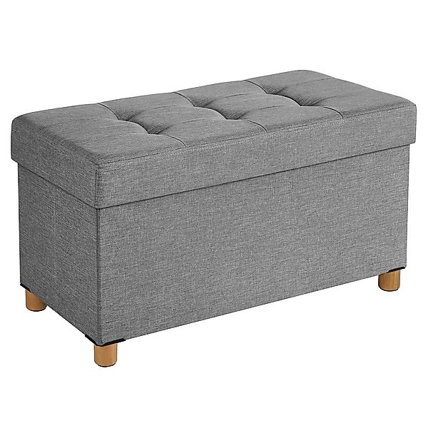 SONGMICS Sitzbank sitzhocker, 76/110cm mit Stauraum, günstig online kaufen