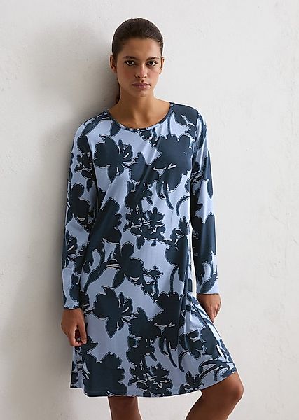 Marc O'Polo Nachthemd Rundhalsausschnitt, langärmelig, legere Passform günstig online kaufen