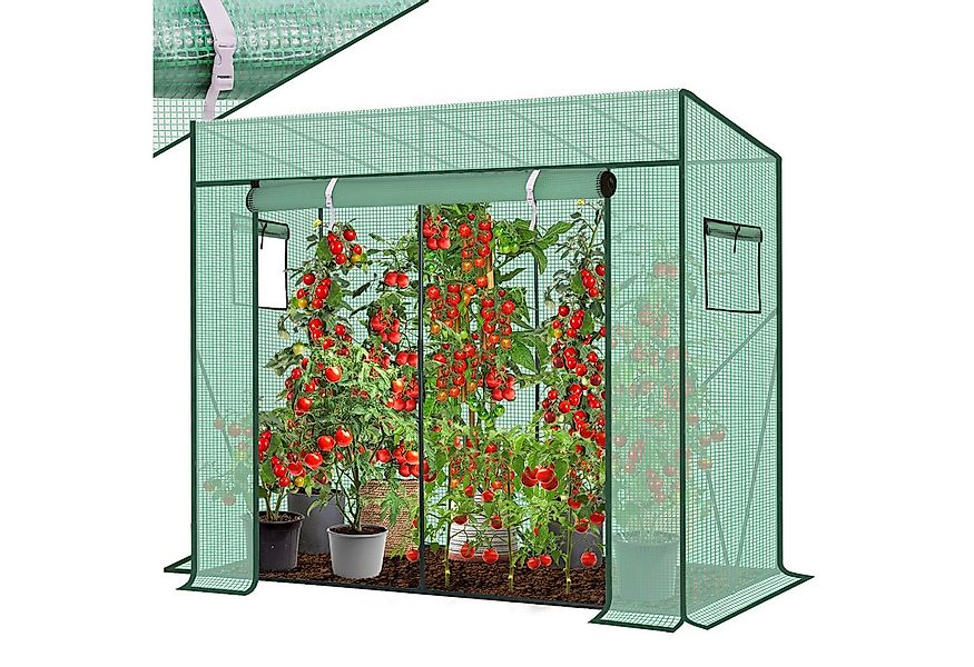 Sekey Tomatengewächshaus Gewächshaus Folie Treibhaus Foliengewächshaus für günstig online kaufen