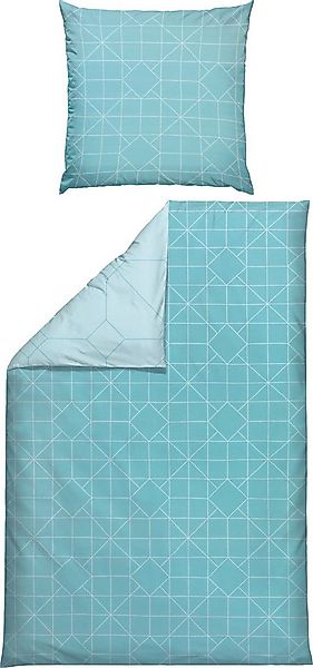 Erwin Müller Bettwäsche Wendebettwäsche, Mako-Satin, Grafik günstig online kaufen