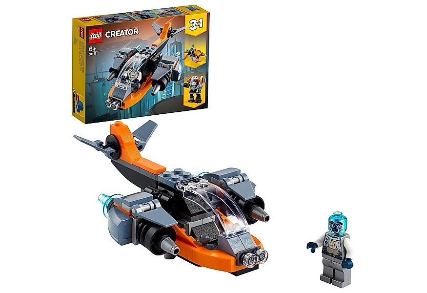 LEGO® LEGO® Creator Cyber-Drohne Konstruktions-Spielset günstig online kaufen