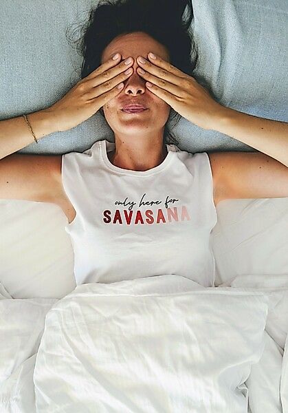Yoga Shirt | Only Here For Savasana günstig online kaufen