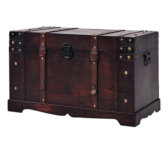 furnicato Truhe Vintage Schatztruhe Holz 66 x 38 x 40 cm (1 St) günstig online kaufen