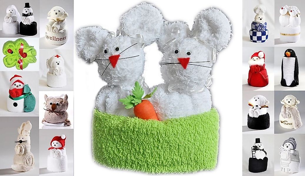 JACK Handtuch Set Frottier Geschenk Set viele Modelle Handarbeit Origami Gä günstig online kaufen