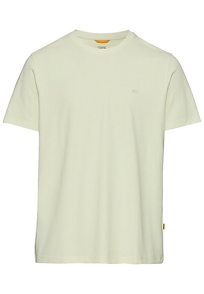 camel active T-Shirt mit Logo-Stickerei günstig online kaufen