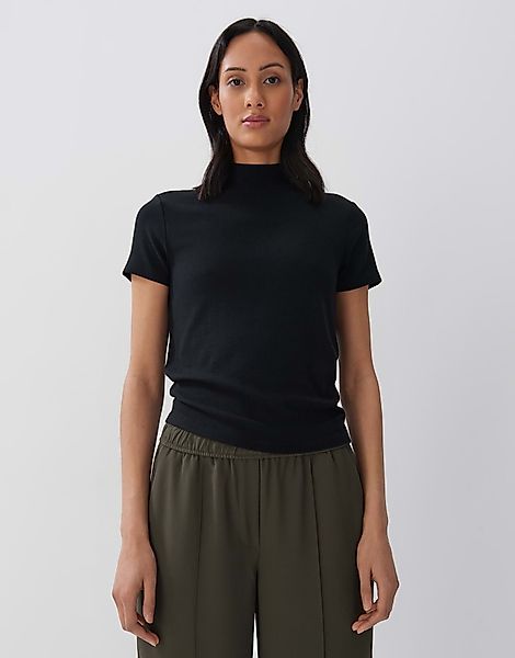 someday Kurzarmshirt Weiches Rippshirt KARLUSIA Slim günstig online kaufen