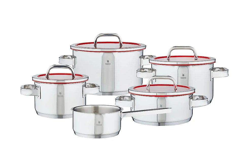 WMF Topfset  5-teilig  Function 4 ¦ silber ¦ Edelstahl ¦ Maße (cm): B: 32 H günstig online kaufen
