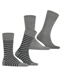 Esprit Herren Socken Fine Stripe 2er Pack günstig online kaufen
