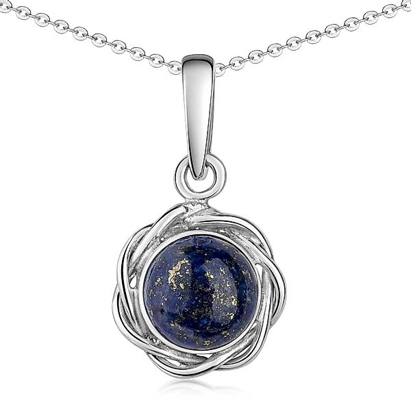 Materia Kettenanhänger Lapislazuli Edelstein Anhänger Sonne günstig online kaufen