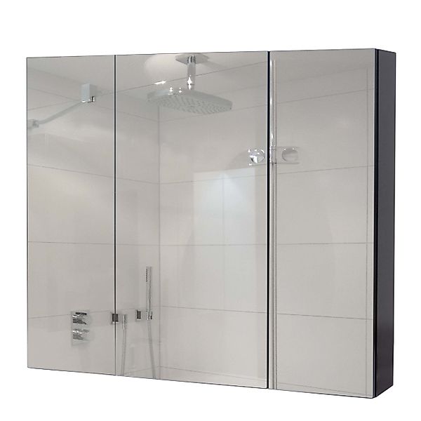 MCW Badezimmerspiegelschrank MCW-B19b-80 Hochglanz-Optik günstig online kaufen