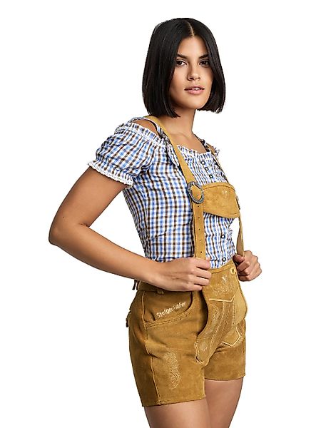 Steigenhöfer Manufaktur Trachtenlederhose Lederhose Damen Shorts günstig online kaufen