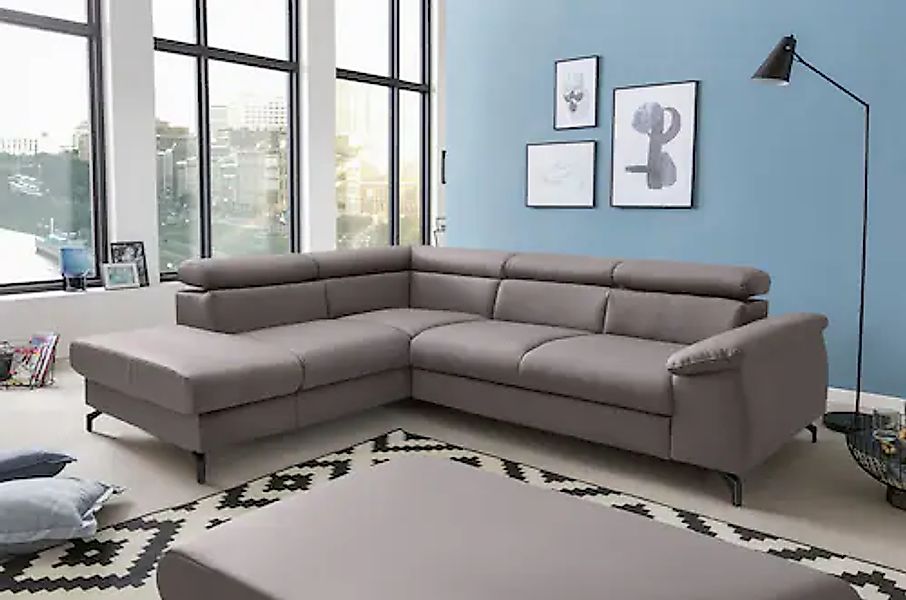 COTTA Polstergarnitur »Komaris L-Form«, (Set), Set bestehend aus: Ecksofa m günstig online kaufen