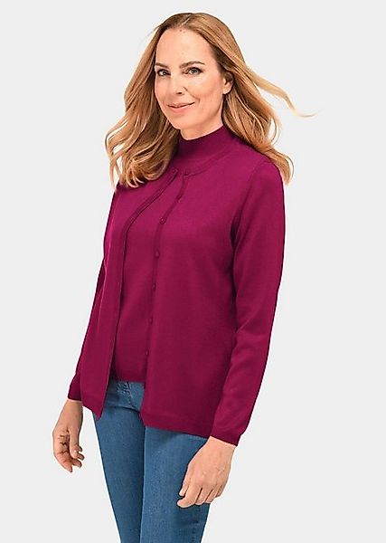 GOLDNER Strickpullover Kurzgröße: Pflegeleichtes Basic-Strickset günstig online kaufen